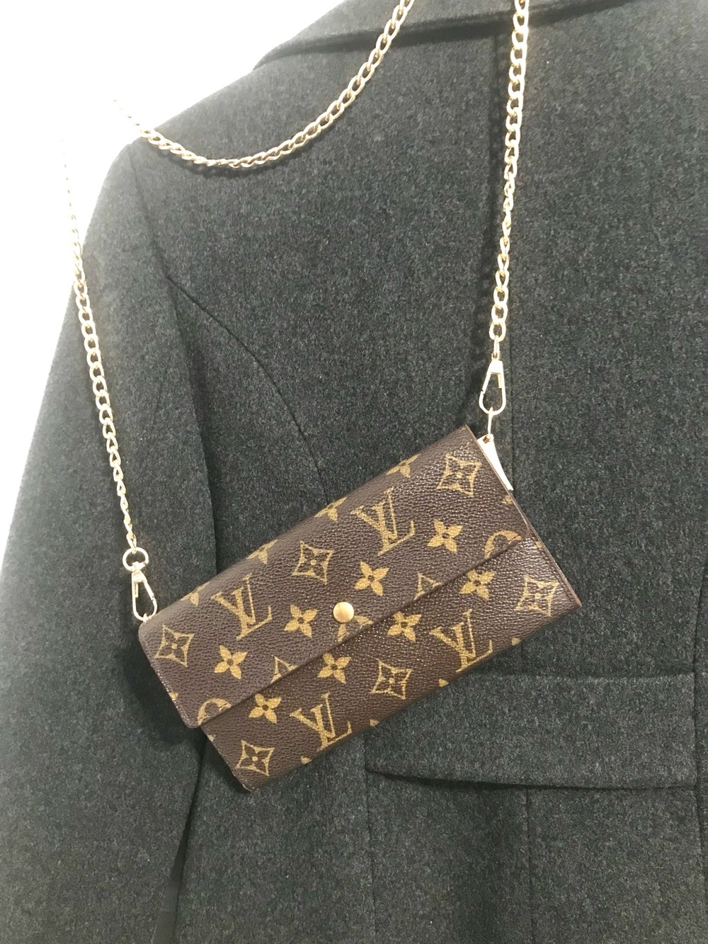 ✅LV BUNDLE LARGE BAG+LONG WALLET LOUIS VUITTON - Picture 11 of 16